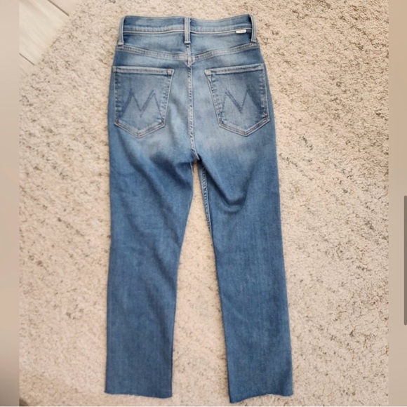 MOTHER high waisted Rider Ankle Fray - Picture 5 of 11